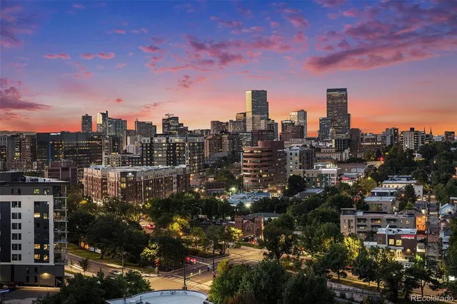 a city view with lot of high rise buildings