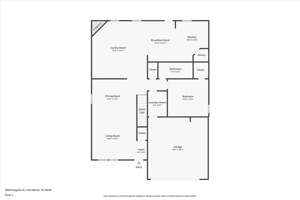$425,000 | 4648 Pangolin Drive, Fort Worth, TX 76244