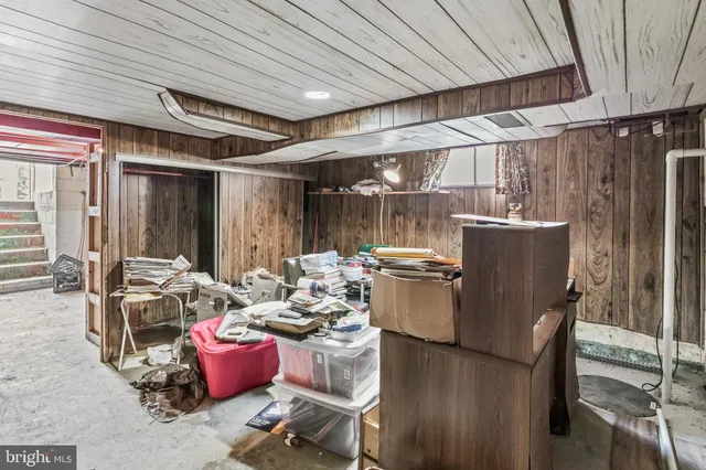 a patio with patio table and chairs