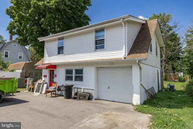 a view of a house with a patio