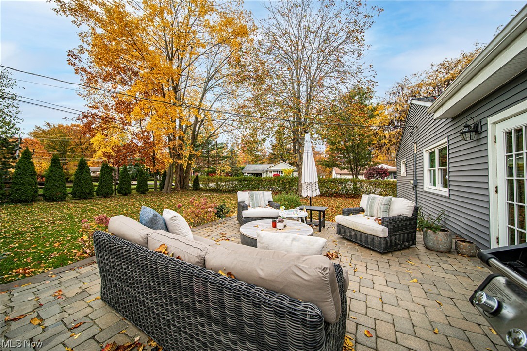 6258 Fairhaven Road Cleveland, OH 44124 - Photo 31 of 35 View of patio / terrace featuring an outdoor hangout area