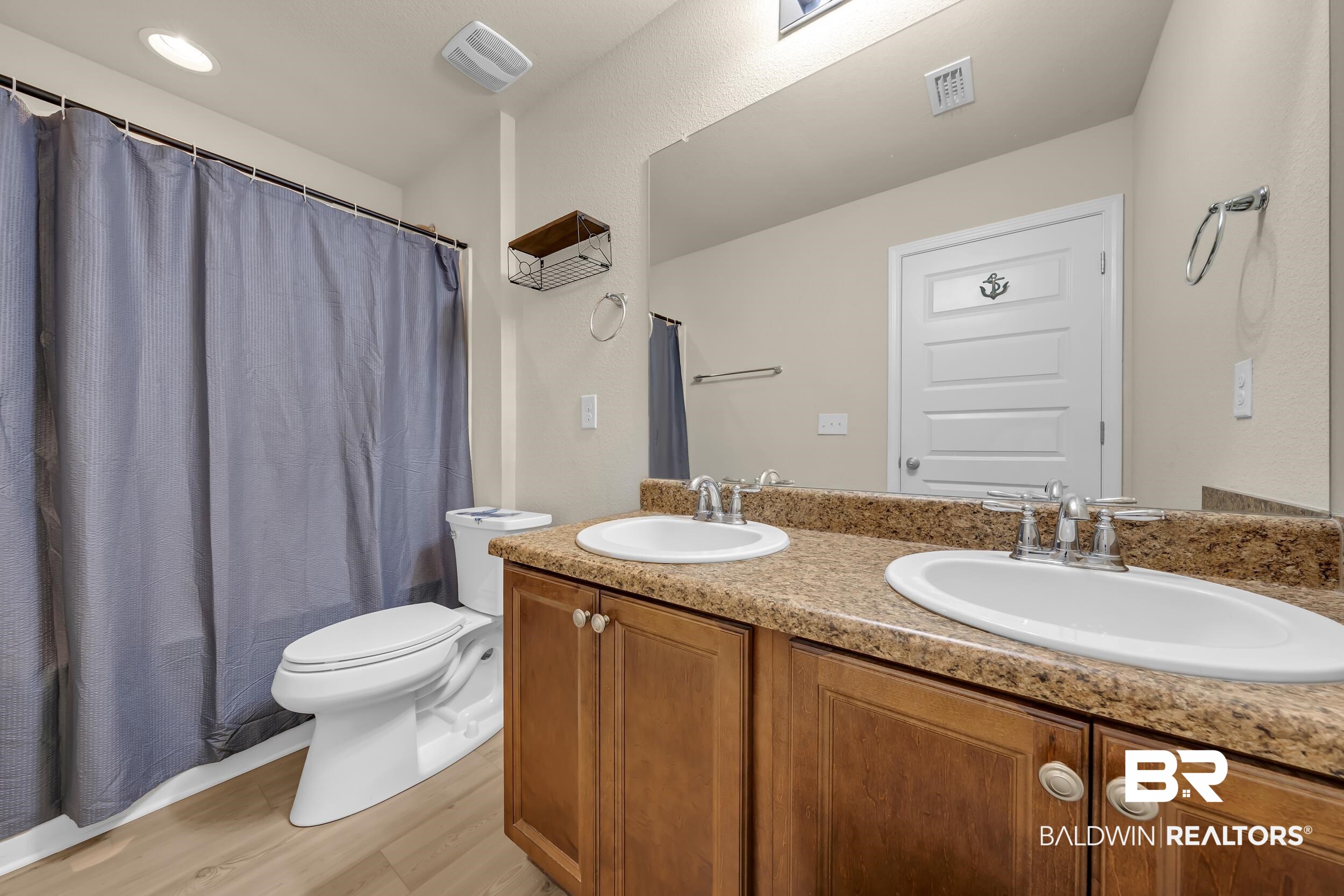 1704 Abbey Loop Foley, AL 36535 - Photo 28 of 38 Double vanity with integrated sinks and chrome fixtures