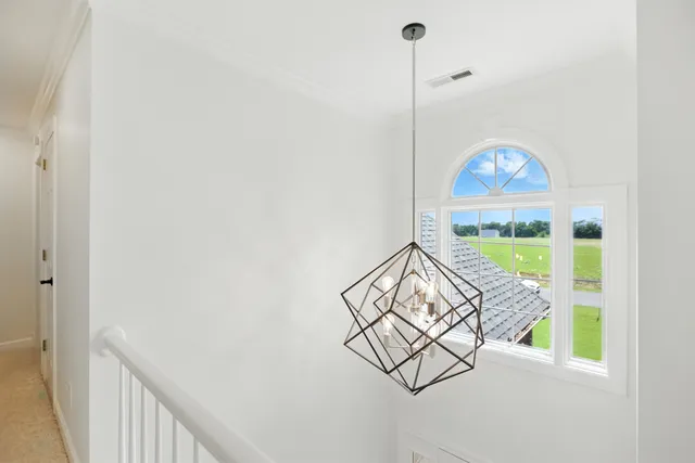 a room with furniture