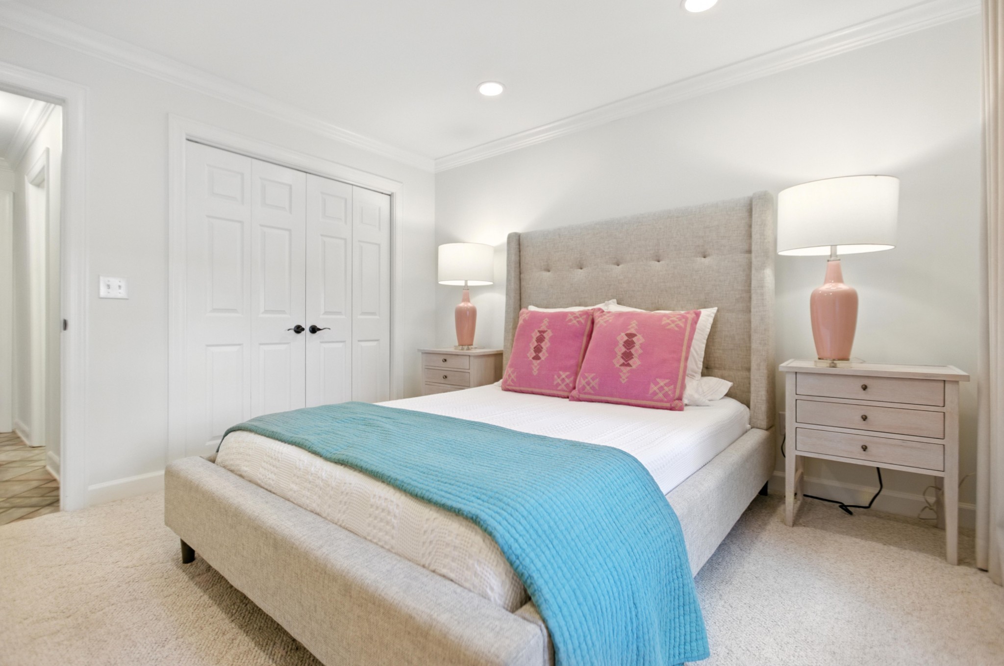 208 Loop Drive Winchester, TN 37398 - Photo 64 of 88 a bedroom with a bed and a night stand