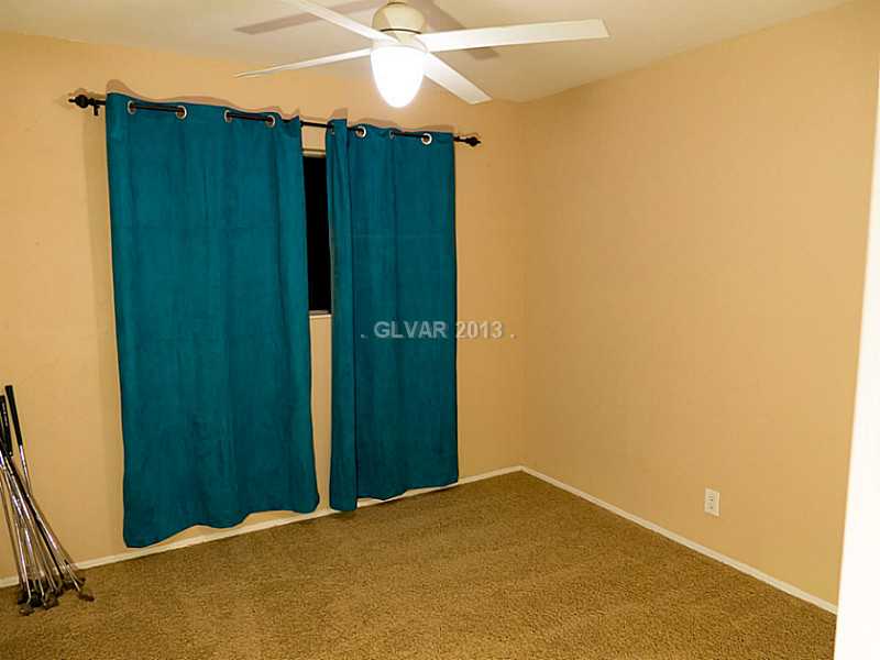 3129 South Topaz Road Las Vegas, NV 89121 - Photo 20 of 23 Property Photo. Bedroom 2 With New Carpeting