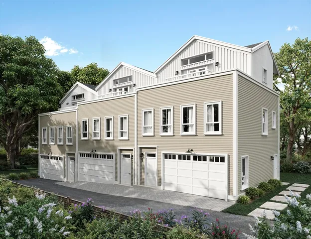 a front view of a house with a porch