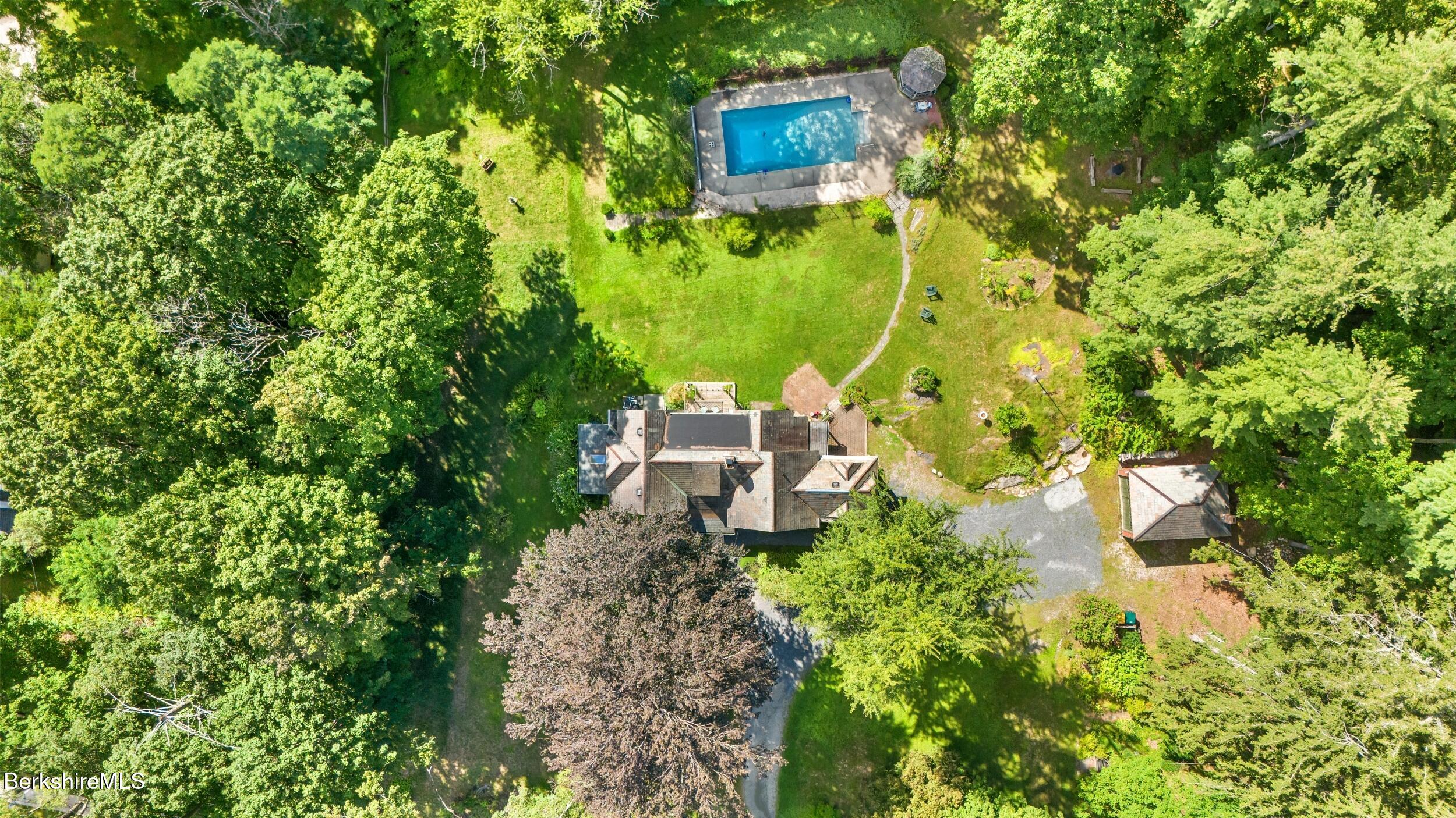 220 Kemble Street Lenox, MA 01240 - Photo 38 of 42 View From Above
