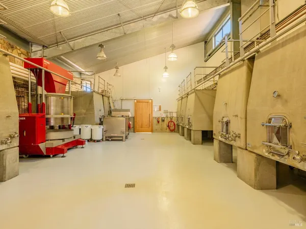 a view of storage and utility room