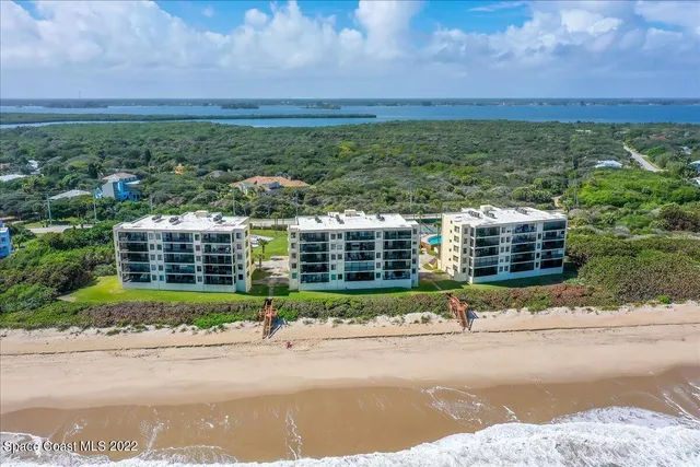 a view of a city and a large building