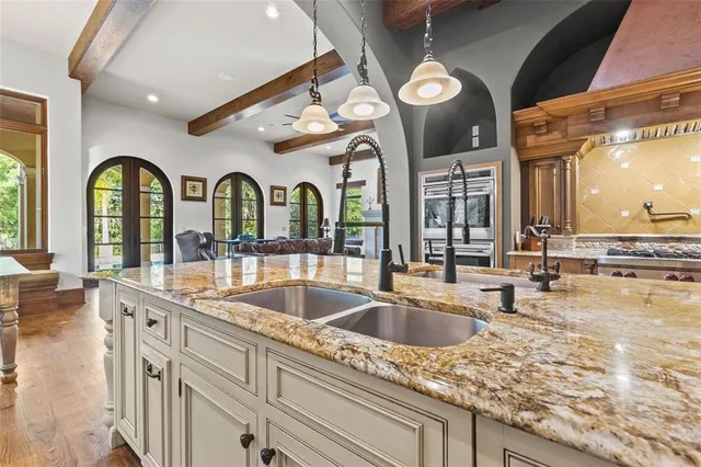 a room with furniture and a window