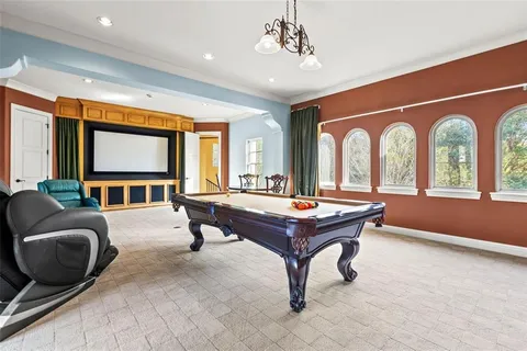 a view of a house with a swimming pool