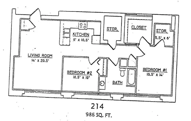 $925 | 109 East Luverne Street, Unit 214, Luverne, MN 56156