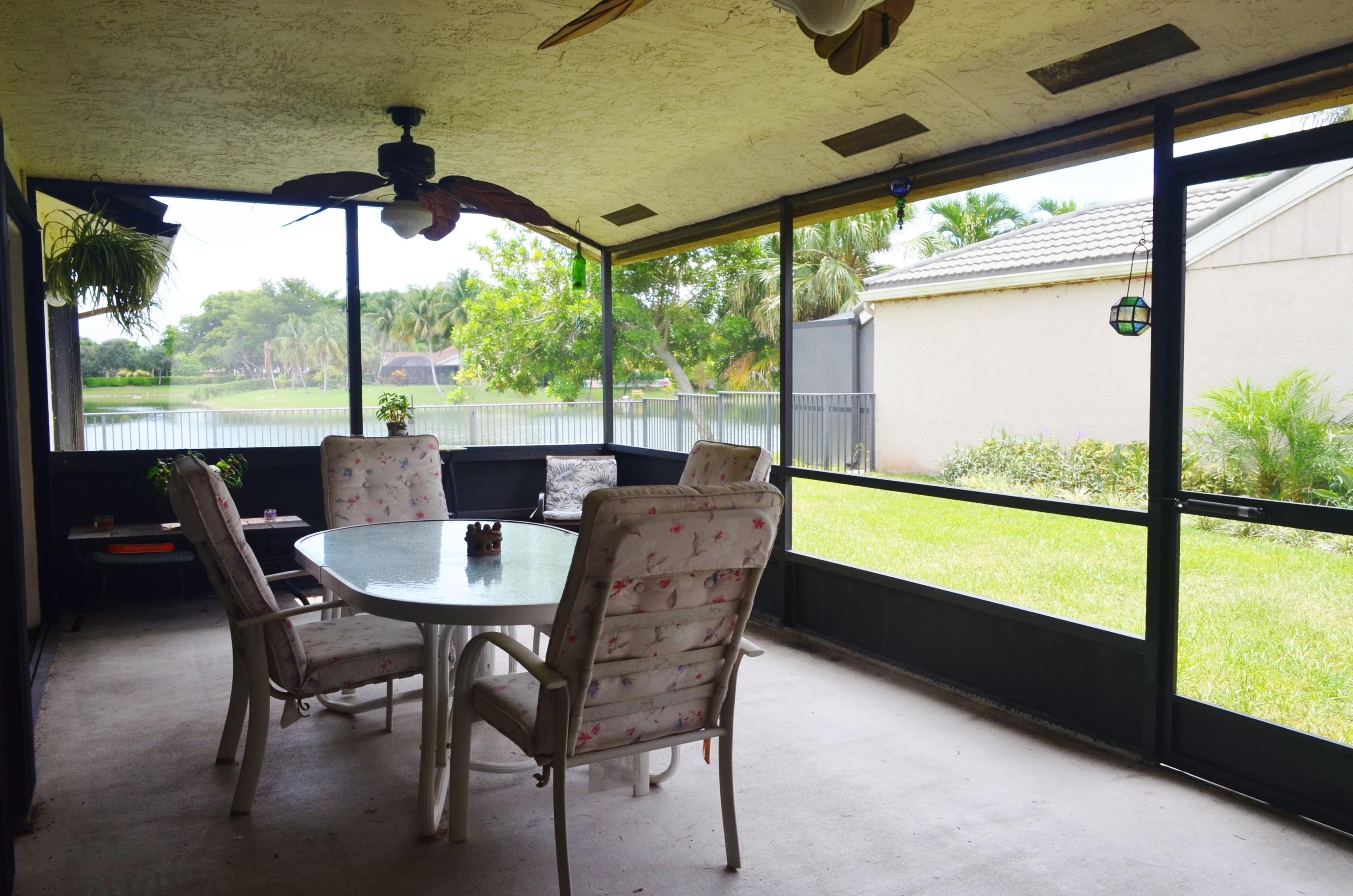 21518 Summertrace Circle Boca Raton, FL 33428 - Photo 14 of 28 Screened Porch