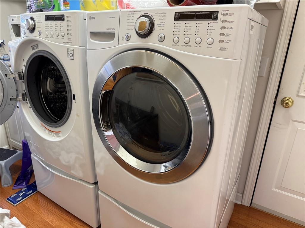 76 Remington Lane Jasper, GA 30143 - Photo 14 of 19 a utility room with dryer and washer