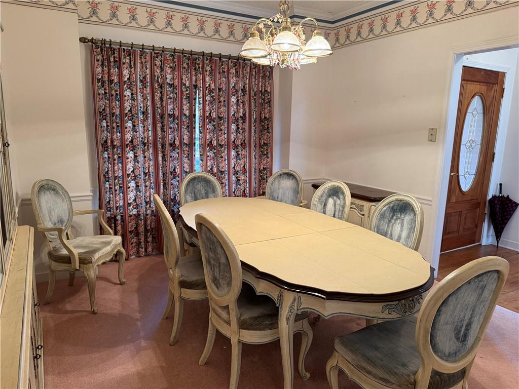 76 Remington Lane Jasper, GA 30143 - Photo 5 of 19 a view of a dining room with furniture and chandelier
