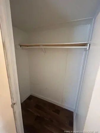 a view of hallway with stairs