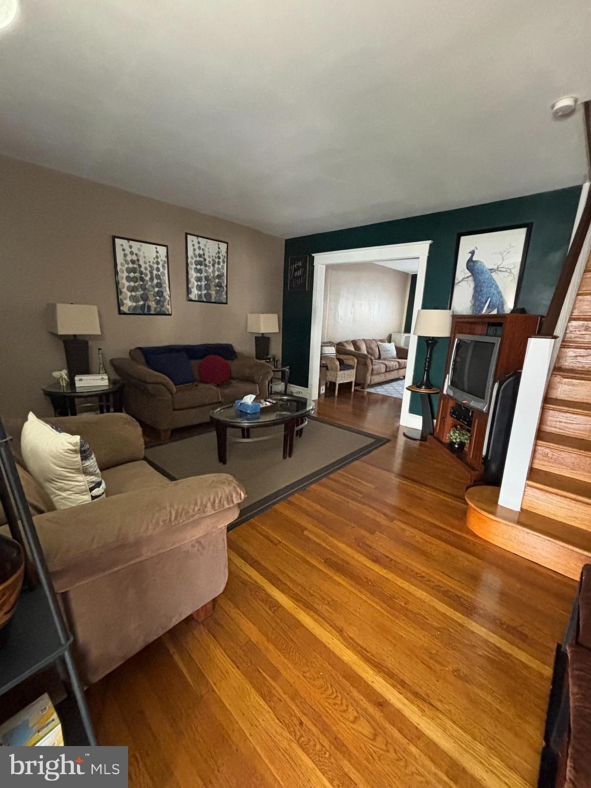 804 Kenmore Road Philadelphia, PA 19151 - Photo 3 of 28 a living room with furniture and a wooden floor