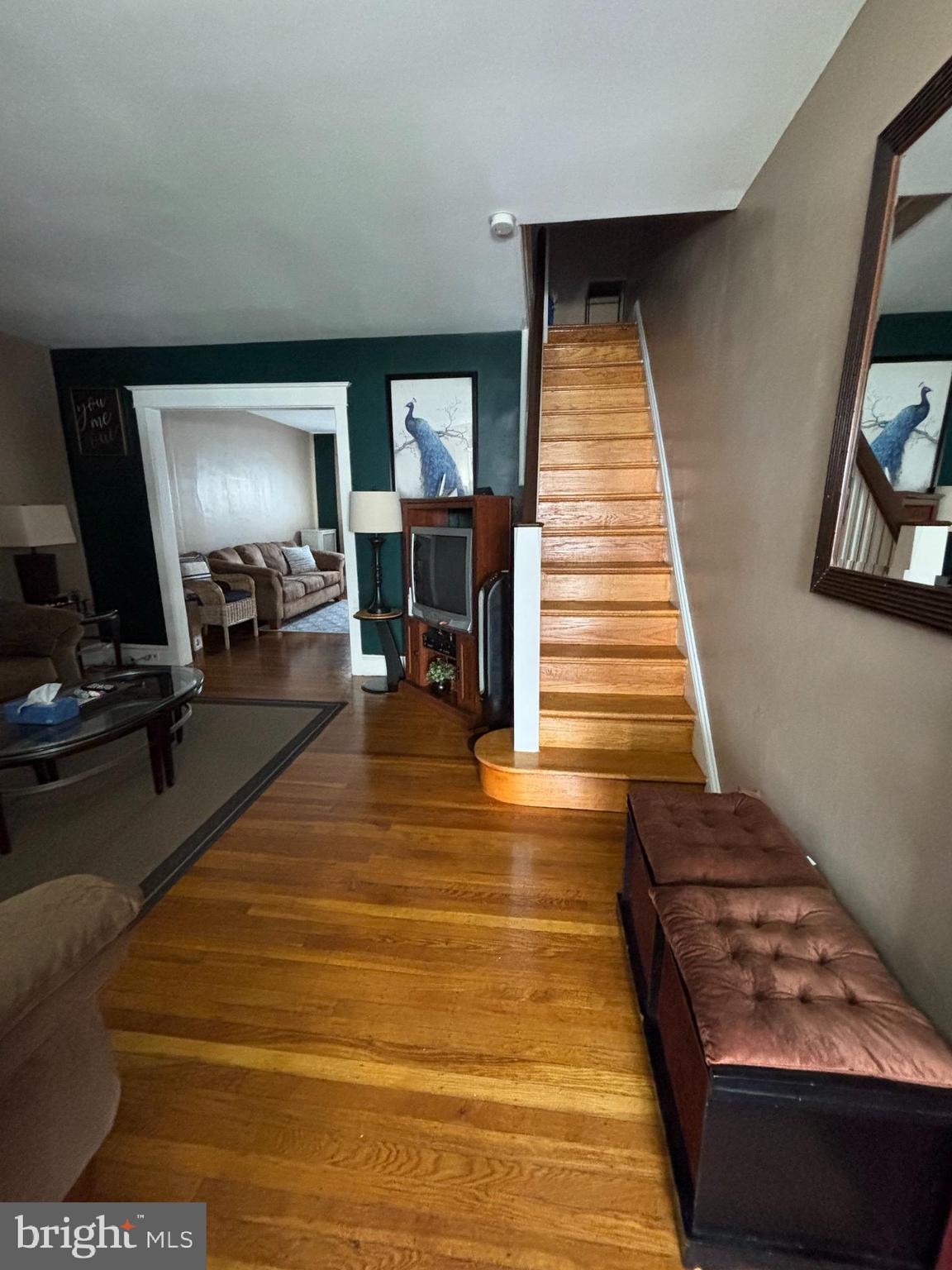 804 Kenmore Road Philadelphia, PA 19151 - Photo 4 of 28 a living room with furniture and a wooden floor