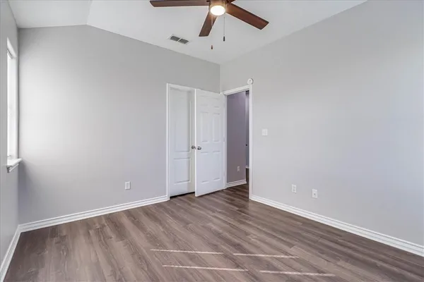 wooden floor in an empty room