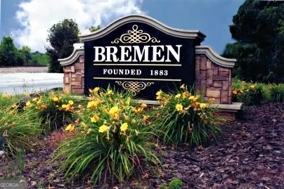 a front view of a building with street