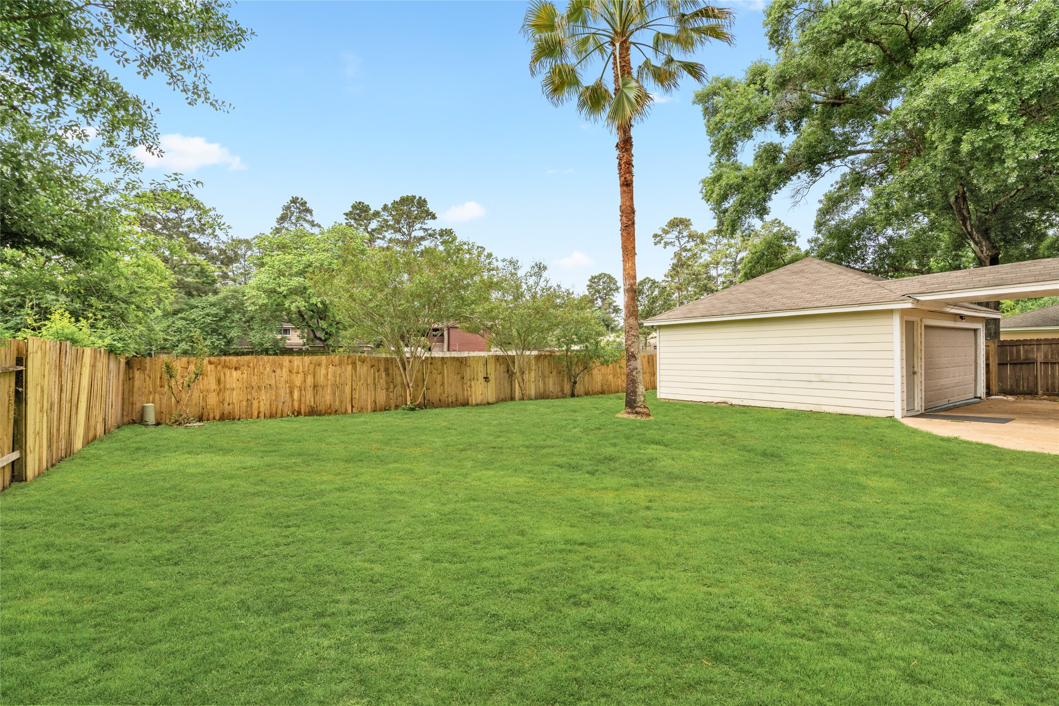 24915 Butterwick Drive Spring, TX 77389 - Photo 19 of 20 Space to roam! Your expansive backyard backs directly to a greenbelt—meaning you enjoy ultimate privacy with no back neighbors.
