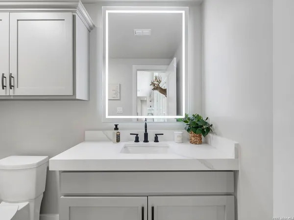 a view of a balcony with chairs