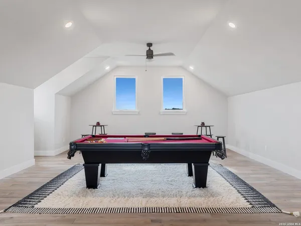 a view of a dry yard with mountain