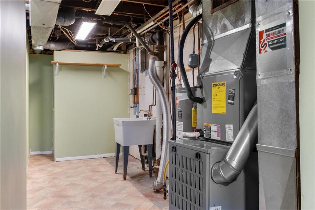 522 Upper Road Pittsburgh, PA 15228 - Photo 23 of 45 a view of storage and utility room