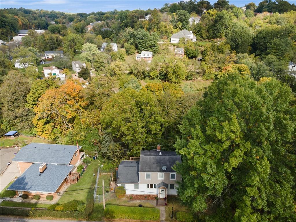 522 Upper Road Pittsburgh, PA 15228 - Photo 3 of 45 an aerial view of residential houses with outdoor space and trees