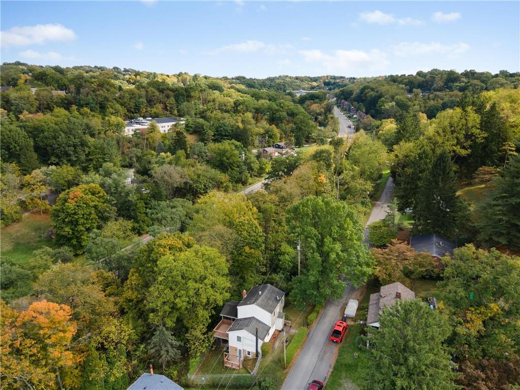 522 Upper Road Pittsburgh, PA 15228 - Photo 41 of 45 an aerial view of residential houses with outdoor space and trees