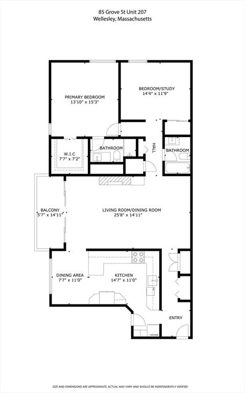 85 Grove Street, Unit 207 Wellesley, MA 02482 - Photo 27 of 27