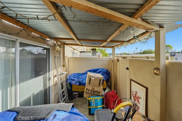 a view of storage and utility room