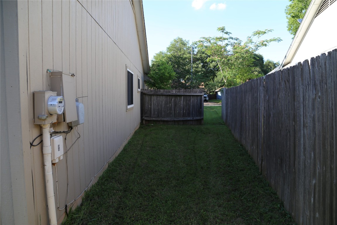 Undisclosed Address Austin, TX 78727 - Photo 8 of 36 a view of a backyard
