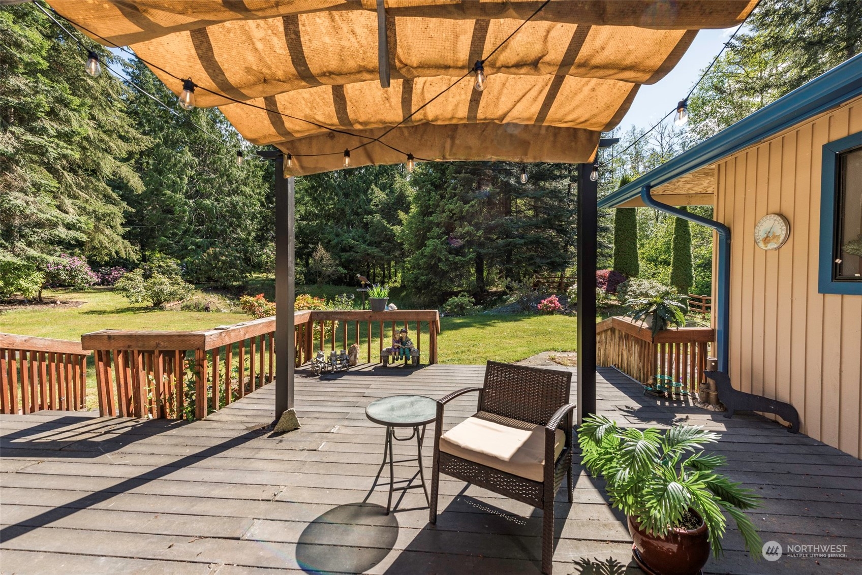 306 Webb Road Sequim, WA 98382 - Photo 30 of 40 a view of a chairs on the roof deck