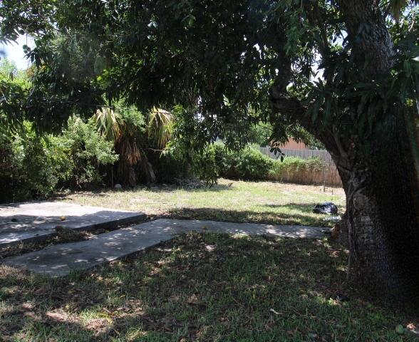 1417 West 32nd Street Riviera Beach, FL 33404 - Photo 4 of 16 a view of yard covered with trees
