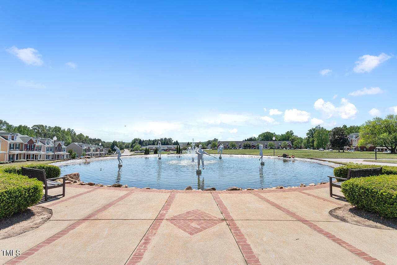617 McCarthy Drive Clayton, NC 27527 - Photo 43 of 44 a view of a terrace with outdoor space and lakeside