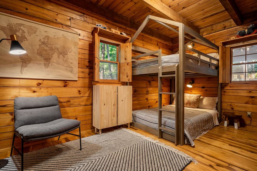 18 Pine Ridge Road Ellijay, GA 30536 - Photo 6 of 23 Main level bedroom