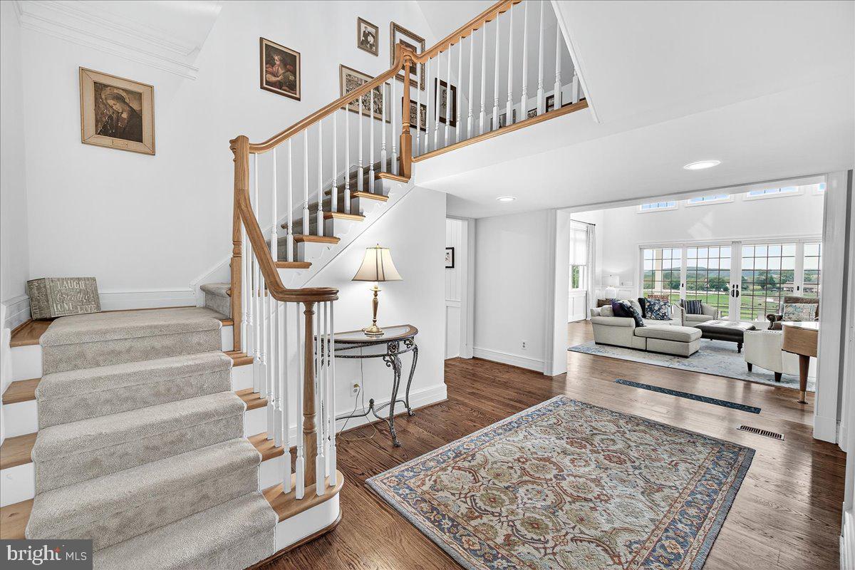 9522 Bessie Clemson Road Union Bridge, MD 21791 - Photo 12 of 107 a view of entryway and hall with wooden floor