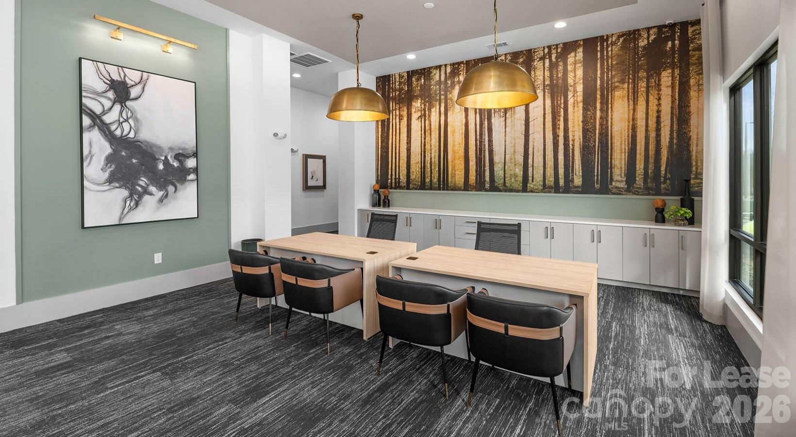 2546 Perimeter Pointe Parkway, Unit 1G Charlotte, NC 28208 - Photo 29 of 48 a spacious bathroom with a double vanity sink and a mirror
