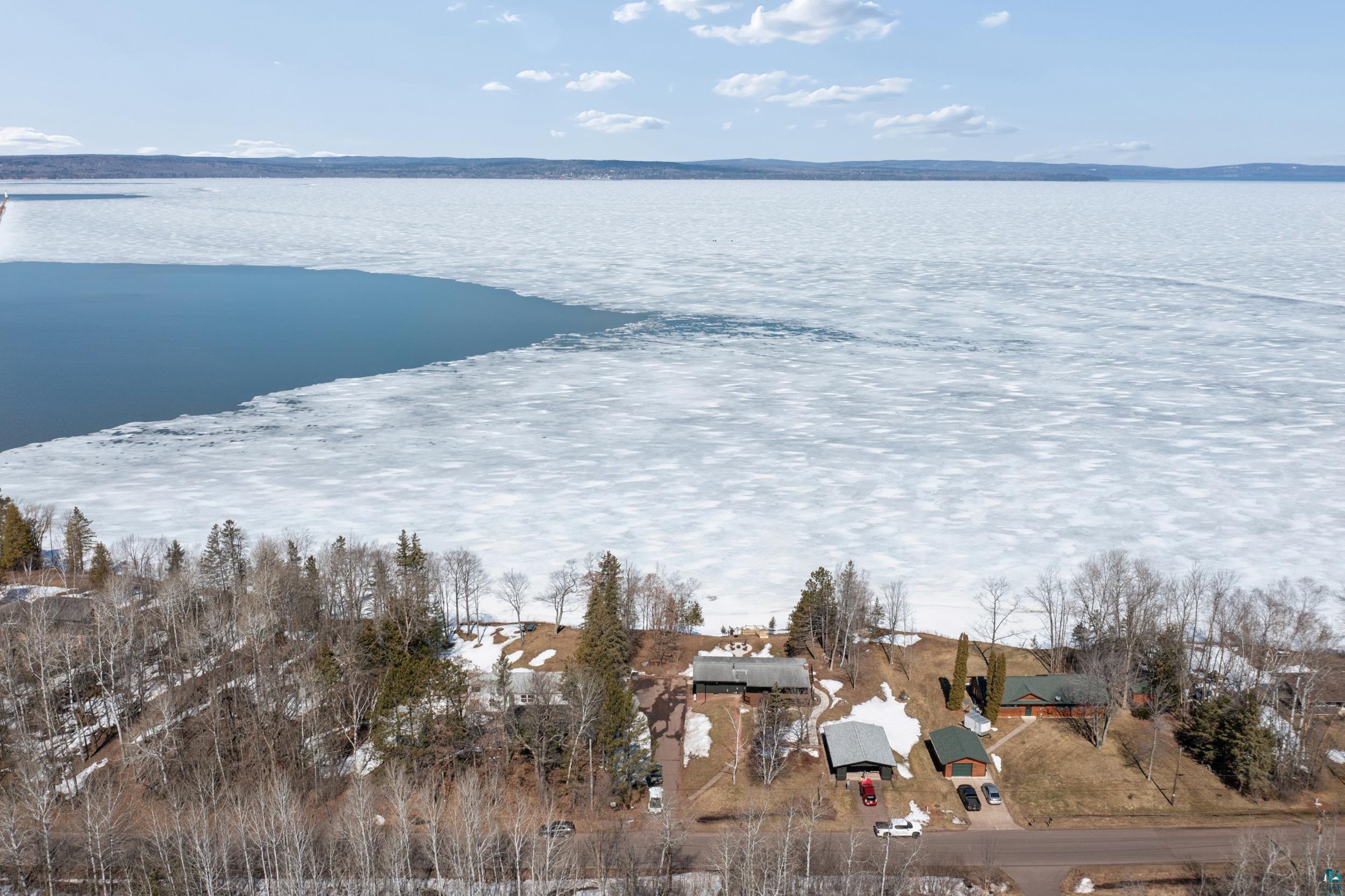 3903 Lake Park Road Ashland, WI 54806 - Photo 36 of 37 Drone / aerial view of a nearby body of water