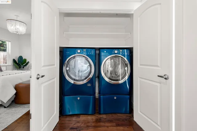 a bathroom with a mirror and a sink