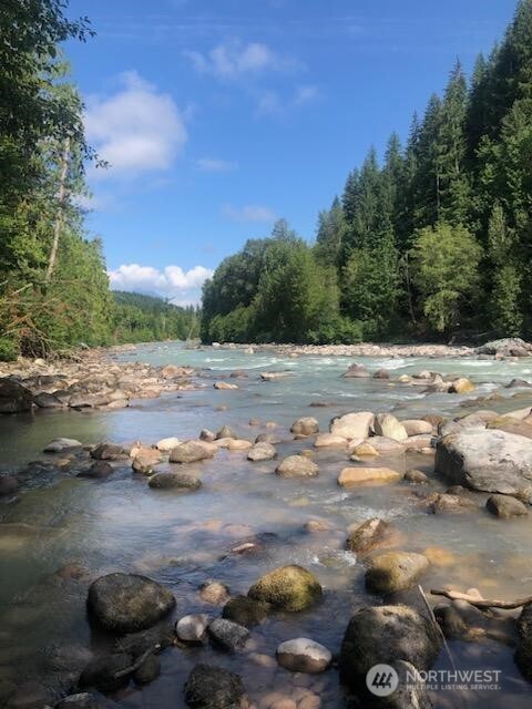 0 Clear Creek Road Darrington, WA 98241 - Photo 6 of 7 a view of a lake with an outdoor space