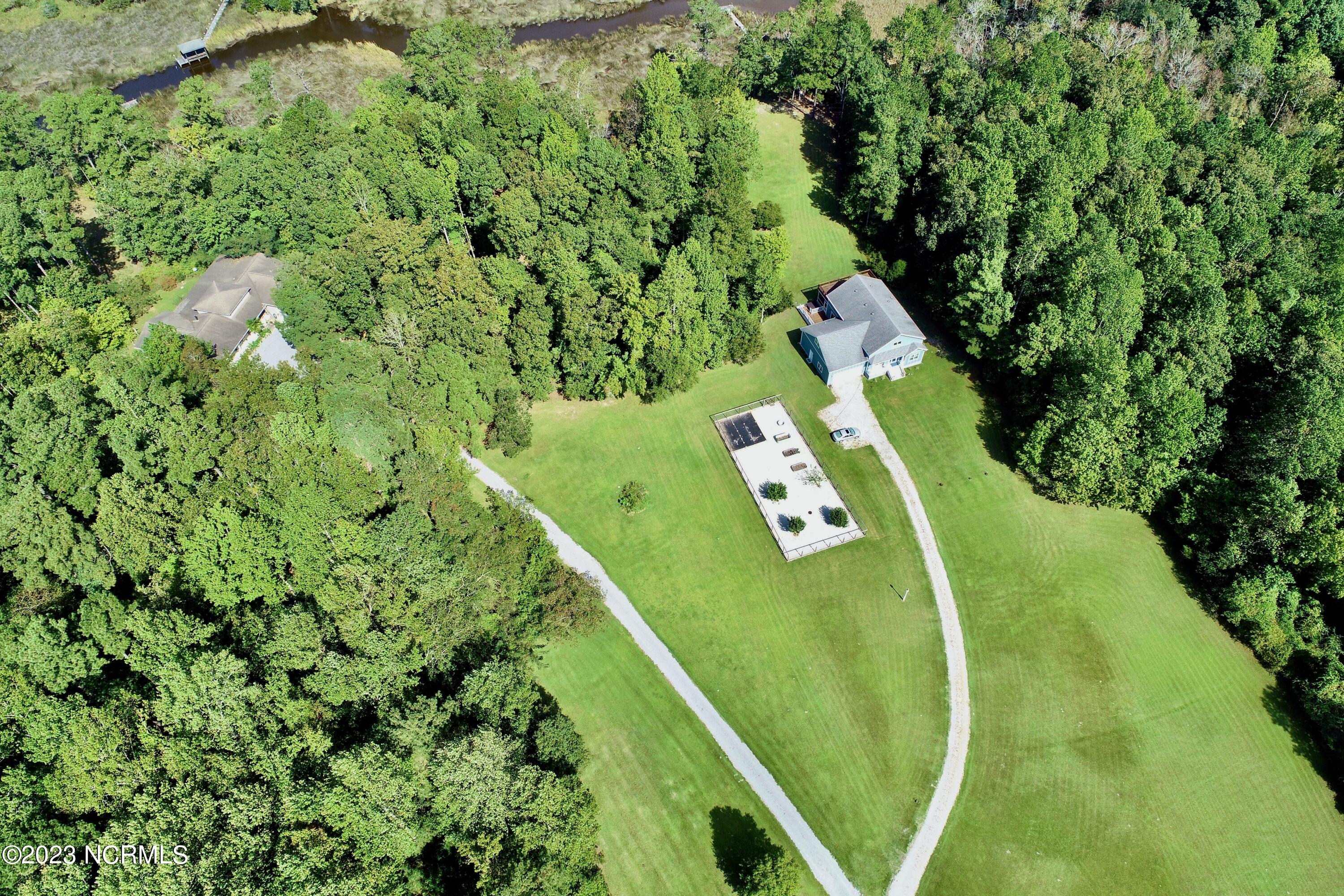 158 Fisher Turnpike Road Arapahoe, NC 28510 - Photo 26 of 27 Birds-eye View