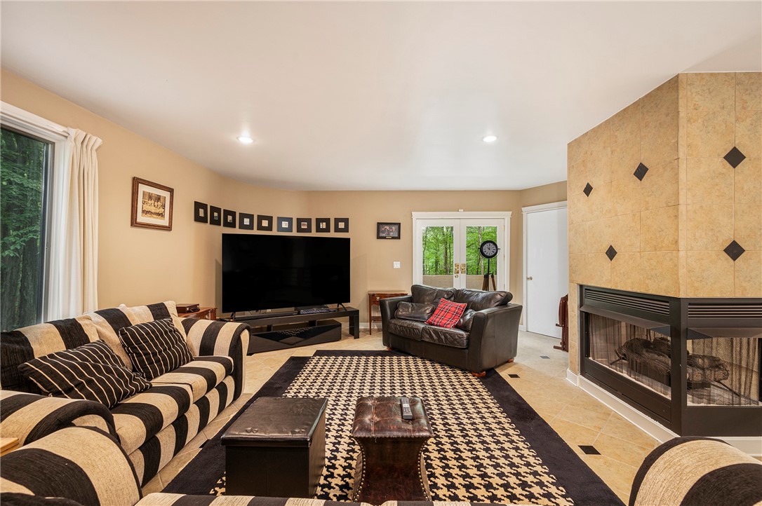 116 Jenckes Hill Road Lincoln, RI 02865 - Photo 13 of 48 Den with Gas Fireplace