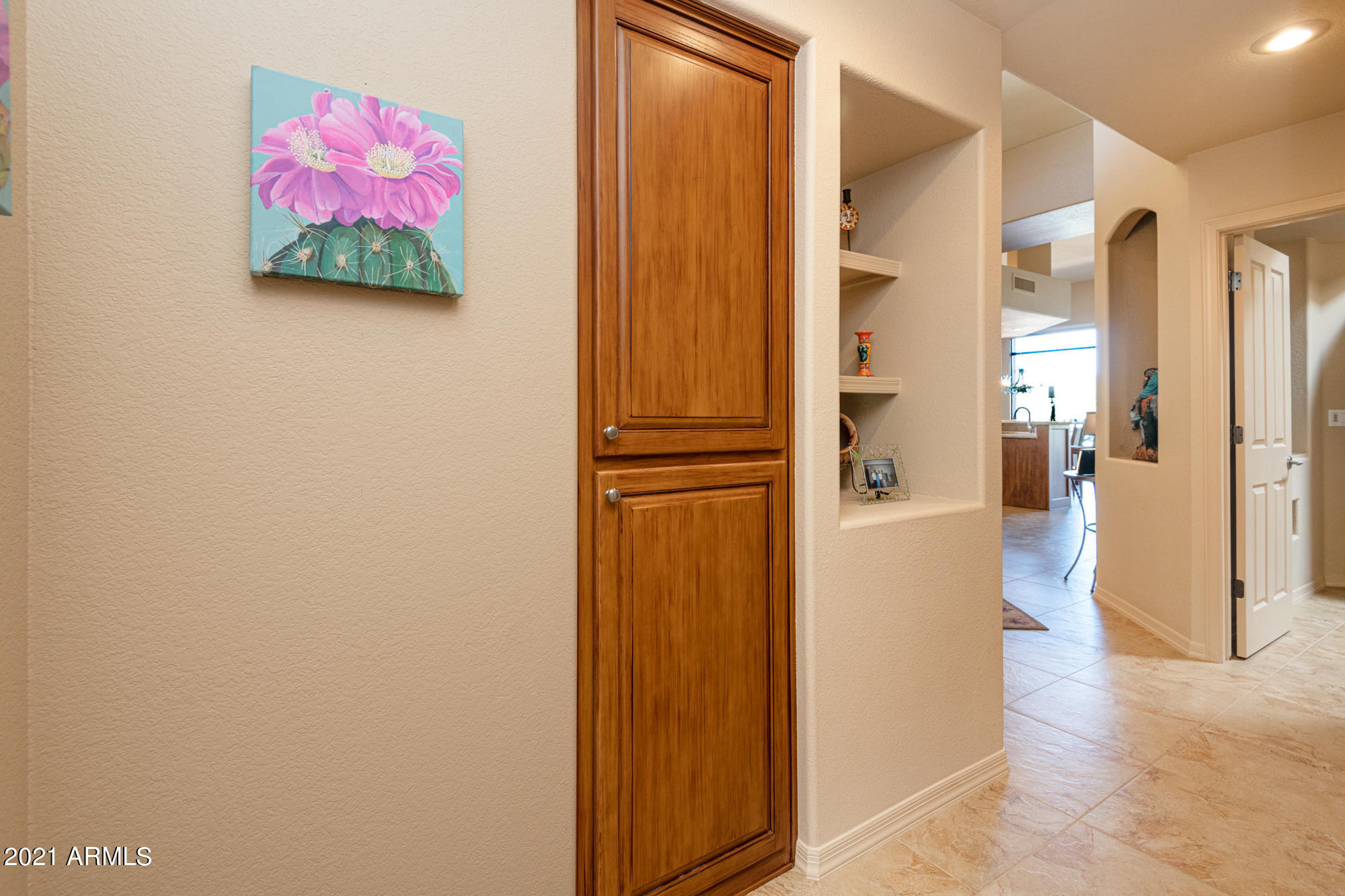 18618 Amarado Circle Rio Verde, AZ 85263 - Photo 7 of 38 Hallway_NicheCabinet
