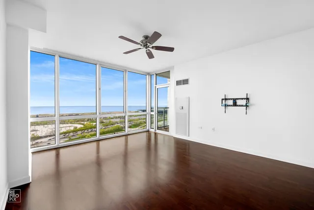 a view of an empty room with window