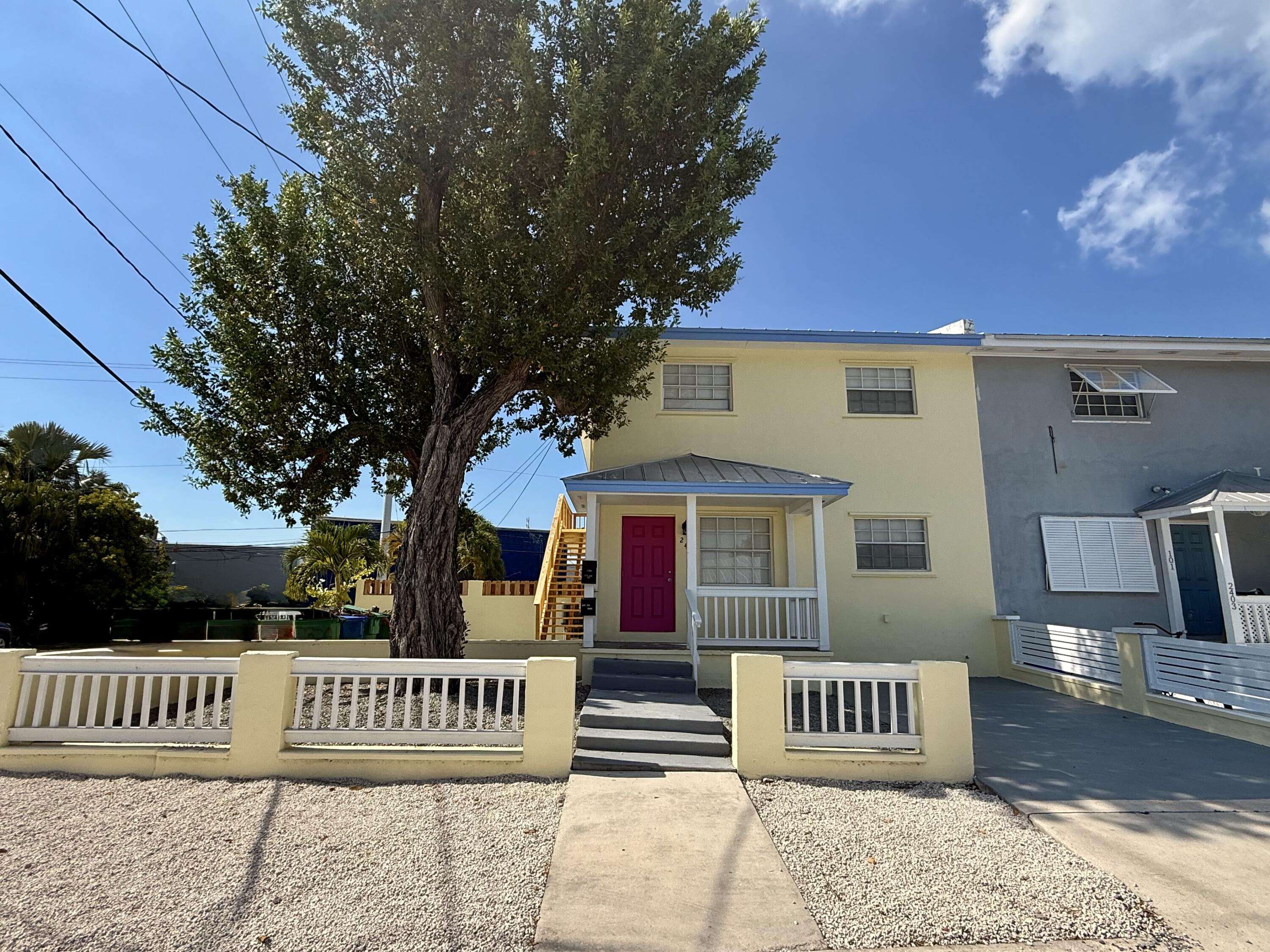 2401 Patterson Avenue, Unit 101 Key West, FL 33040 - Photo 19 of 26 a front view of a house