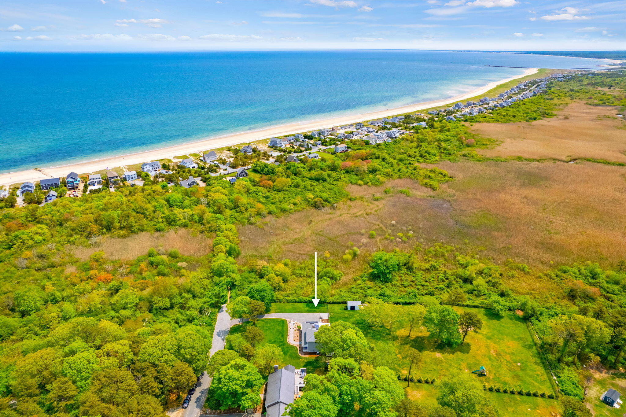 40 Pilgrim Road Sagamore Beach, MA 02562 - Photo 3 of 42 a view of an ocean