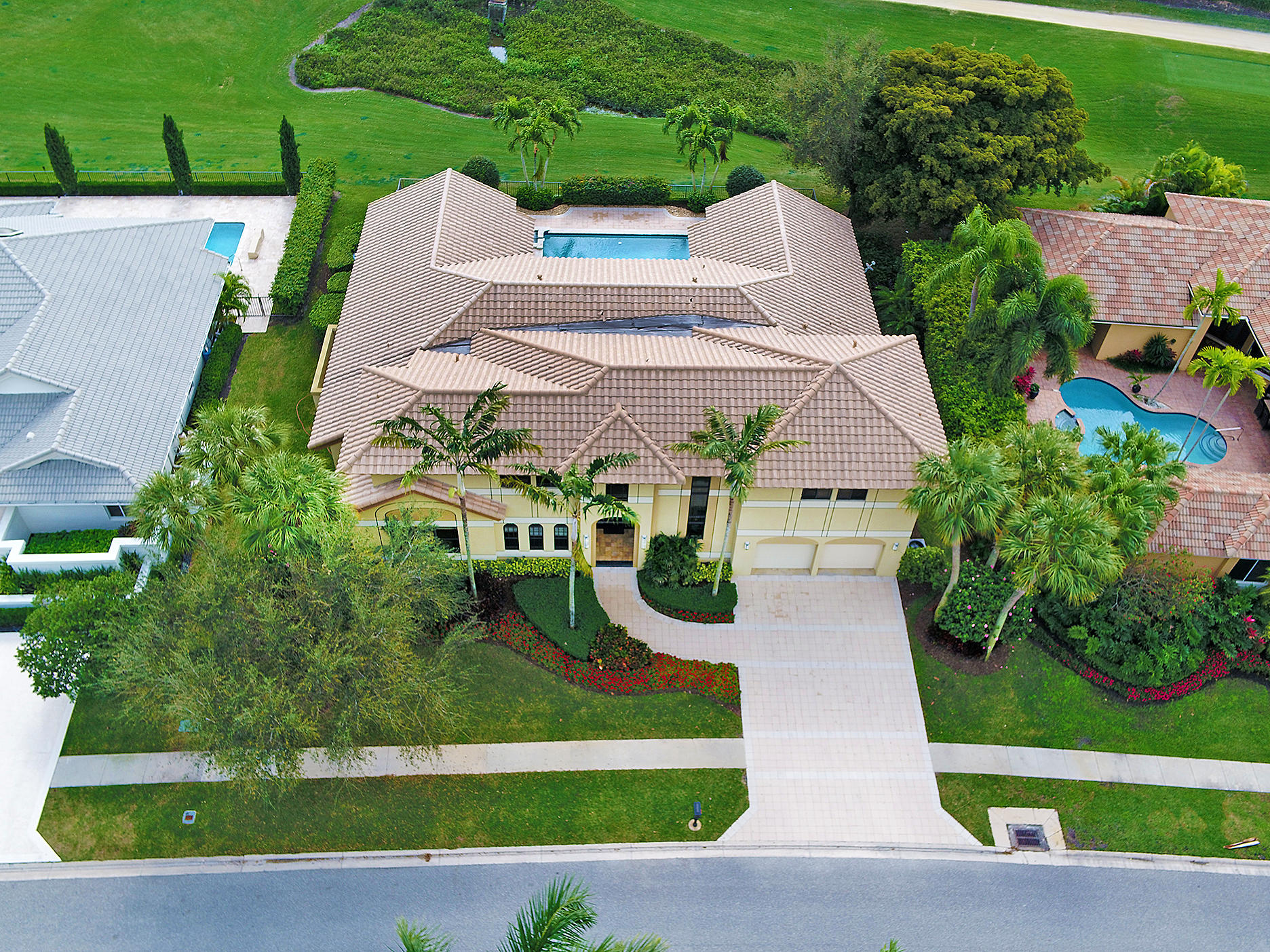 7332 Mandarin Drive Boca Raton, FL 33433 - Photo 3 of 44 Front Aerial