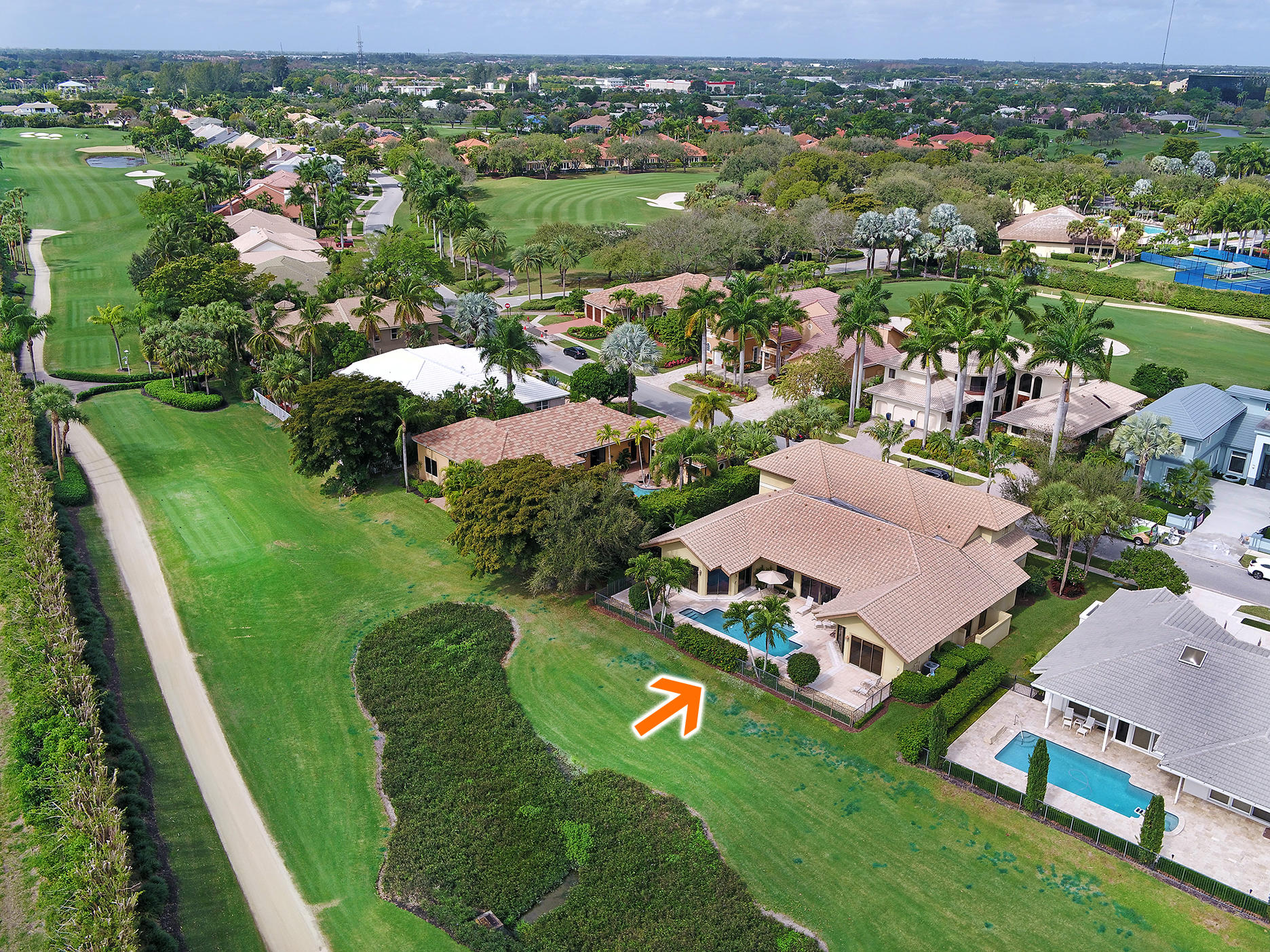 7332 Mandarin Drive Boca Raton, FL 33433 - Photo 5 of 44 Golf Course Aerial